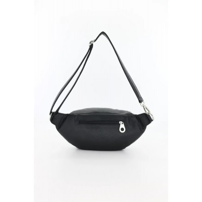 Riñonera Good Company Negro Satinado Bolsillo Frente 2314