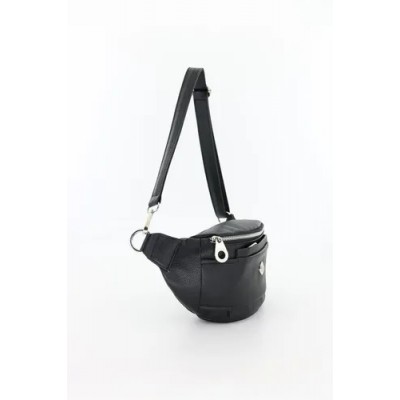 Riñonera Good Company Negro Satinado Bolsillo Frente 2314