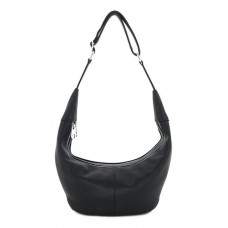 Riñonera Good Company Grande Negro Pu 2456 Forma Bananita