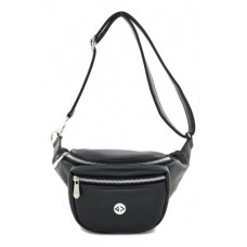 Riñonera Good Company Negro Satinado Bolsillo Frente 2517