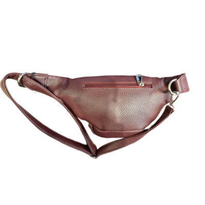Riñonera Good Company Bordo Pu 1915 Doble Cierre