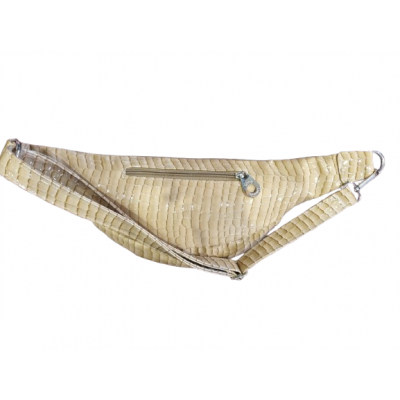 Riñonera Good Company Crocco Beige 2118 Charol