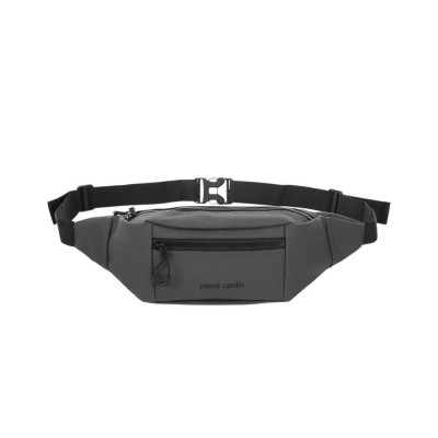 Riñonera Pierre Cardin Impermeable Gris