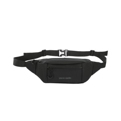 Riñonera Pierre Cardin Impermeable Negro