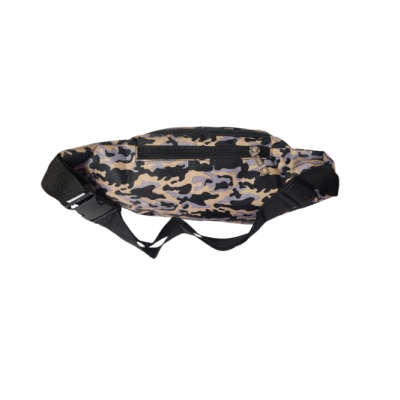 Riñonera Owen Urbana Unisex Camuflado Lila