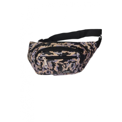 Riñonera Owen Urbana Unisex Camuflado Lila