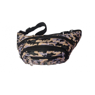 Riñonera Owen Urbana Unisex Camuflado Lila