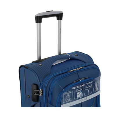 Valija Squash Tela Cabina 20" Azul