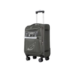 Valija Squash Carry On Tela 20" Gris