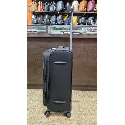 Valija Squash - Mediana Tela Ultraliviana Negro 2470