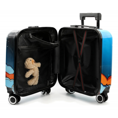 Valija Squash Rígida Infantil Astronauta 18"