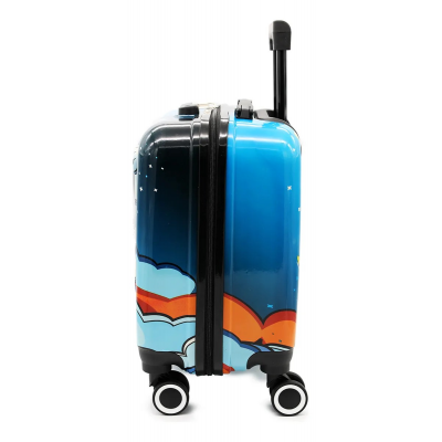 Valija Squash Rígida Infantil Astronauta 18"