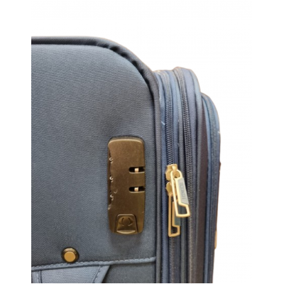 Valija Squash Tela Mediana 24" Azul