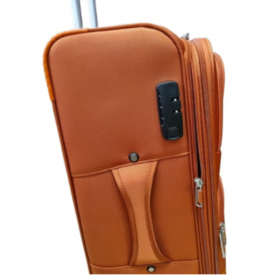 Valija Squash Tela Mediana 24" Naranja