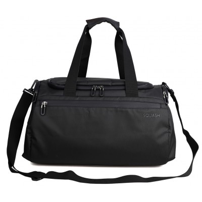 Bolso De Viaje Squash Negro Impermeable