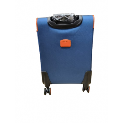 Valija Squash Cabina Tela Ruedas 360 Ultraliviana Azul 20"