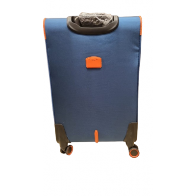 Valija Squash Mediana Tela Ruedas 360 Ultraliviana Azul 24"