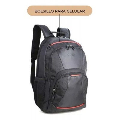 Mochila Squash Jaimo Porta Notebook Negro