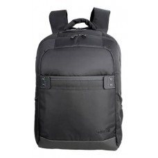 Mochila Squash Porta Notebook Doble Cierre Negro