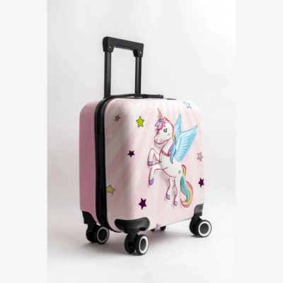 Valija Squash Rígida Infantil Unicornio 18"