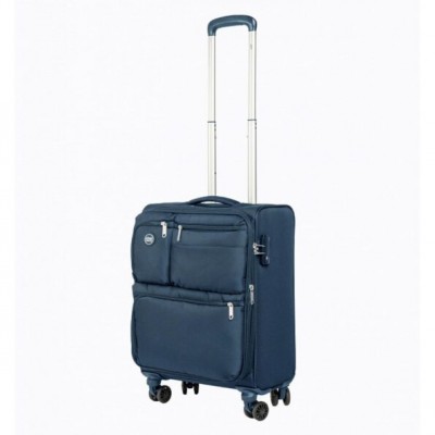 Valija Elf - Cabina Tela Ultraliviana Ruedas Giratorios 360° Azul