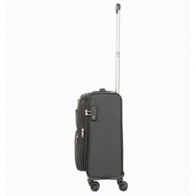 Valija Elf - Cabina Tela Ultraliviana Ruedas Giratorios 360°  Negro