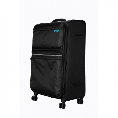 Valija Elf Ruedas Giratorias 360° Mediana 24" Negro