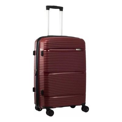 Valija Rigida Elf De Polipropileno Rojo 3570 Grande 28 Pulgadas