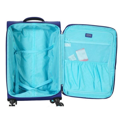 Valija Elf Carry On Tela Engomada 20" Azul