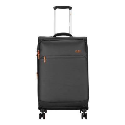 Valija Elf Mediana Tela Gris