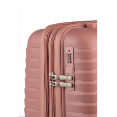 Valija Elf Carry On Polipropileno Rosa