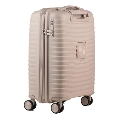 Valija Elf Carry On Polipropileno Marfil