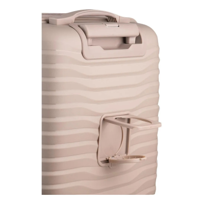 Valija Elf Carry On Polipropileno Marfil