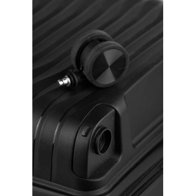 Valija Elf Carry On Polipropileno Negro