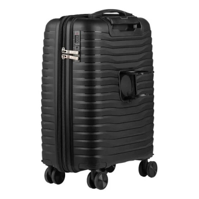 Valija Elf Carry On Polipropileno Negro