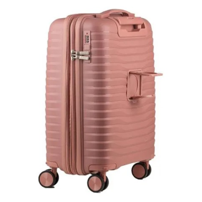 Valija Elf Carry On Polipropileno Rosa