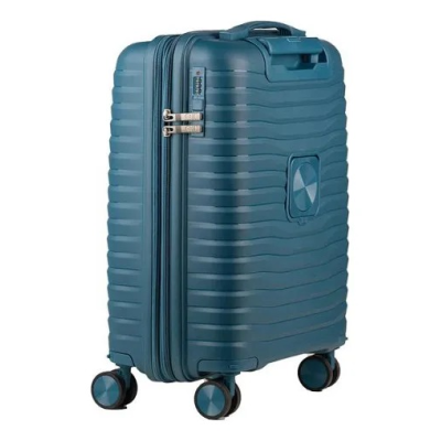 Valija Elf Carry On Polipropileno Azul