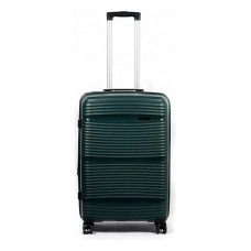 Valija Rigida Elf De Polipropileno 3570 Grande Verde 28 Pulgadas