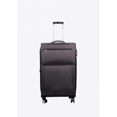 Valija Elf Con Fuelle Expandible Grande 28" Negro