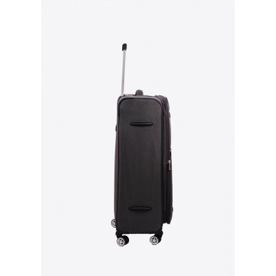 Valija Elf Con Fuelle Expandible Grande 28" Negro