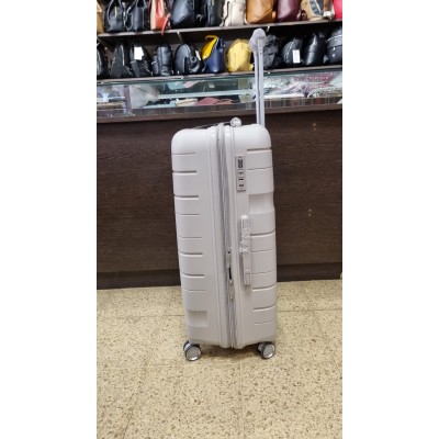 Valija Grande Pierre Cardin Polipropileno 28" Nude