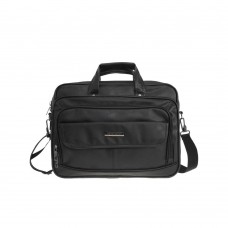 Maletín Porta Notebook Portafolio Pierre Cardin Eco Cuero Negro