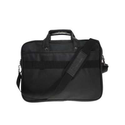 Maletín Porta Notebook Portafolio Pierre Cardin Eco Cuero Negro
