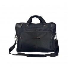 Maletín Portanotebook Pierre Cardin Negro Bolsillo Frente Co