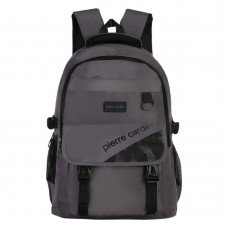 Mochila Pierre Cardin  Ultra Liviana 18" Gris Oscuro