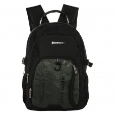 Mochila Pierre Cardin Urbana Portanotebook Cable Usb Verde