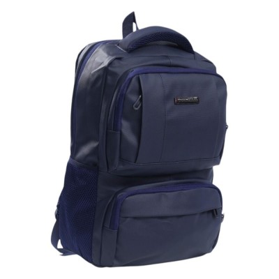 Mochila Urbana Pierre Cardin - Impermeable Portanotebook Reforzada Azul