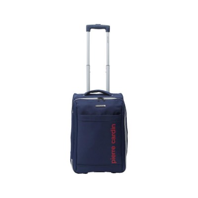 Valija Carry On Pierre Cardin Soft 20" Azul