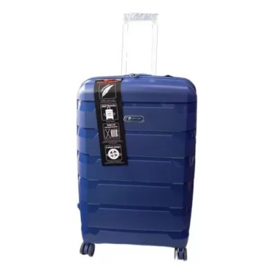 Valija Pierre Cardín Rígida Polipropileno 24" Azul