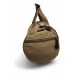 Bolso Pierre Cardin - Cilindro Lona Con Bolsillos Laterales Marrón. 
